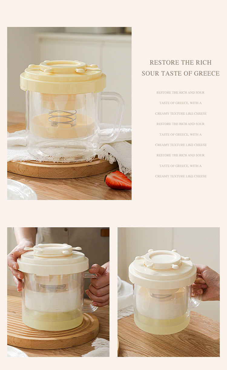 Greek yogurt filter self-refrigeration dry choking whey separator filter gauze yogurt bowl filter
