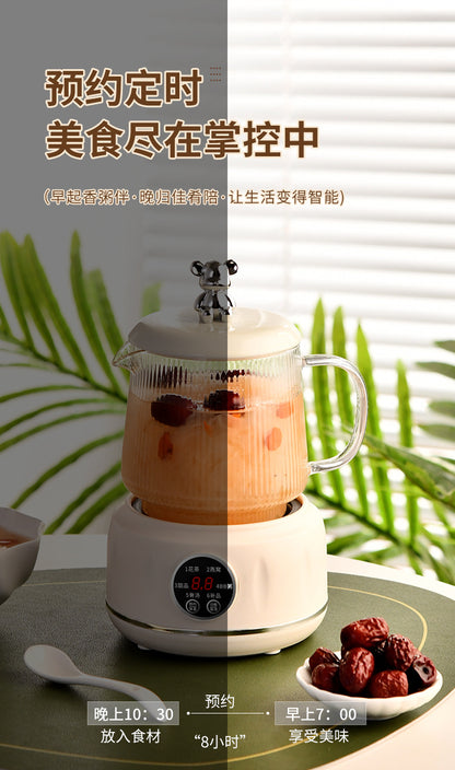 Multifunctional Health Cup Electric Stew Cup Small Mini Heating Water Cup Tea Boiling Pot Hot Milk Office Artifact