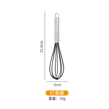 Food Grade Silicone 11 Pieces Kitchenware suit Stir-frying Shovel Non-stick Pan Silicone Colander Pot Stir-frying Spoon Soup Spoon