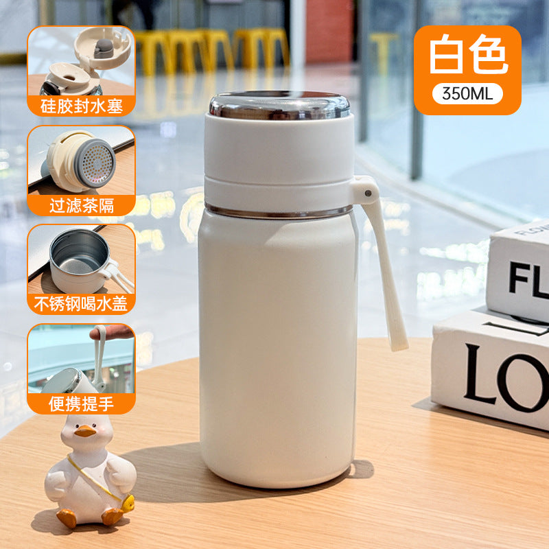 Stainless Steel Mini Thermos Cup Wholesale High-Value Vacuum Bullet-Shaped Portable Pocket Thermos Water Bottle Custom-Made