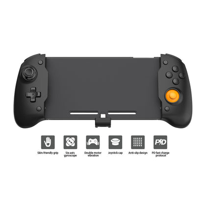 Plug and Play for Nintend Switch OLED In-line Handle Suitable 6-Axis Gyro Joypad for N Switch OLED Console Gamepad TNS-1125