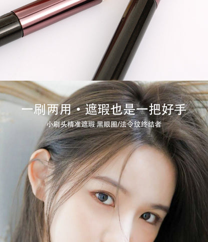 Round Head lip brush lipstick brush beauty tools concealer brush blooming brush portable lip makeup brush wholesale one-piece delivery
