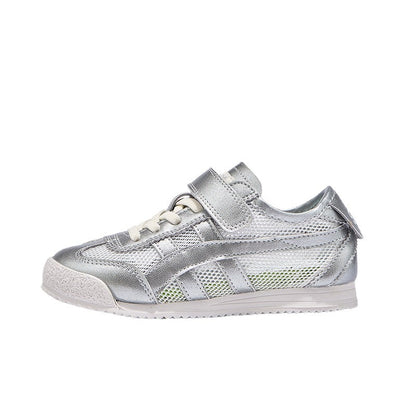 Genuine Leather Boys' Sneakers 2026 Summer New Style Children's Mesh Casual Shoes Breathable Girls' Sports Shoes White Shoes