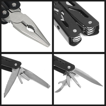 In-Stock Outdoor Multifunctional Pliers Set Portable 9-Inch Wire Cutting Needle-Nose Pliers Tool Portable Household Pliers Dropshipping