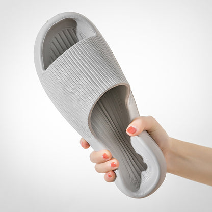 Eva Slippers Women's Summer New Style Wearing Indoor Home Bathing and Shit Feeling Sandals and Slippers Women's Summer Household