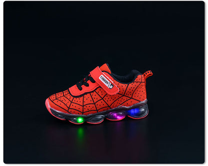 Spring and Autumn Kidsren's Shoes, Kidsren's Luminous Light Shoes, Men's and Women's Running Shoes, Baby Flash Shoes, Led Light-Up Sports Shoes, Mesh