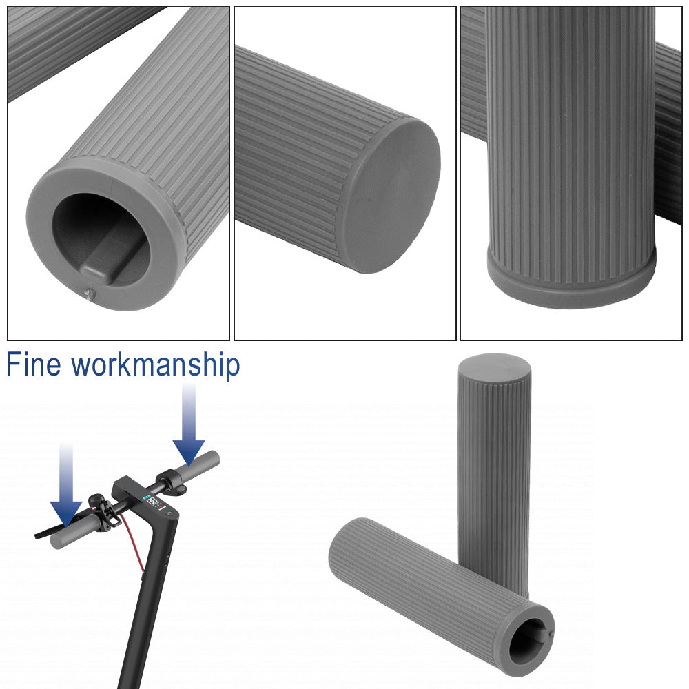 Suitable for Xiaomi 4 Lite/4 Pro Electric Scooter Handle Set Universal Rubber Grip Handle Glove Accessories