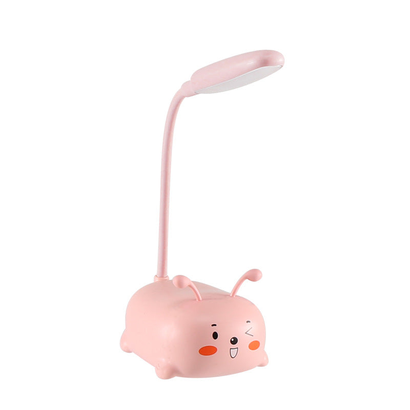 Factory direct creative cute girl heart mini small table lamp led bedroom bedroom bedside eye protection night light
