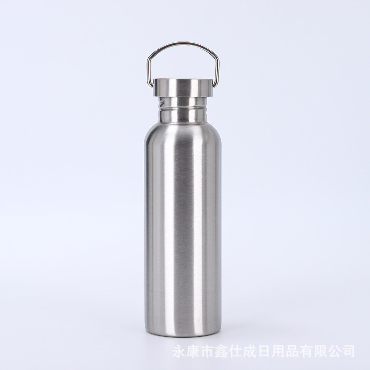 Cross-border factory direct sales 304 stainless steel American thermos portable single and double layer outdoor mountaineering water bottle