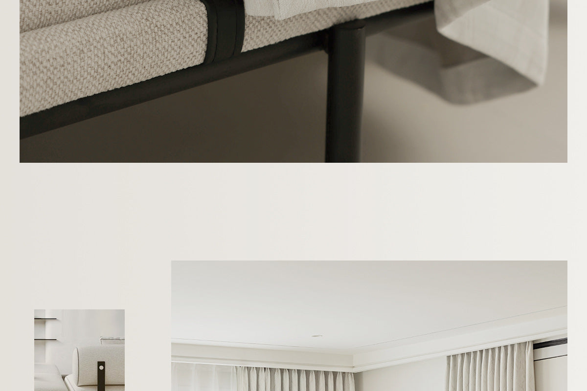 Cream Style Jacquard Curtain for Bedroom Premium Chenille Shading Living Room Bedroom French Light Luxury Shaoxing Curtain
