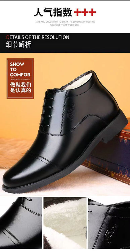 Special clearance men's cotton shoes men's thick cotton shoes antifreeze warm leisure middle-aged and elderly two cotton shoes special clearance