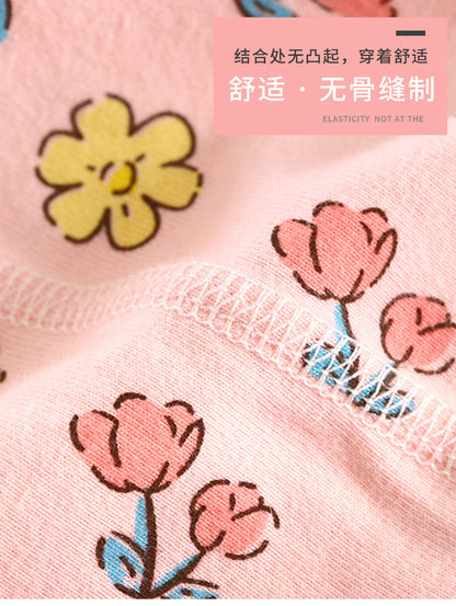 Children's Pajamas suit 2024 Autumn Baby Lycra Underwear Boys Home Clothes Girls Autumn Clothes Pants Children's Clothing Wholesale