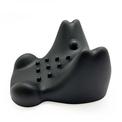 Cross-Border Supply of Pu Self-Skinning Massage Pillow, Straightening, Special Sleep Aid, Cervical Spine Pillow, Acupoint Neck Pillow