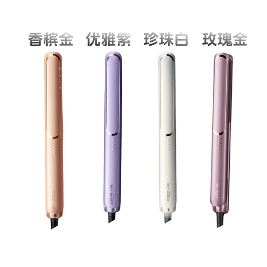 A generation of cross-border straight roll dual-purpose hair straightener portable electric splint hair salon household wet and dry curling iron