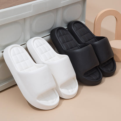 Stepping on excrement feeling sandals and slippers women's summer new home non-slip bathroom home men's eva cool tray factory wholesale cross-border