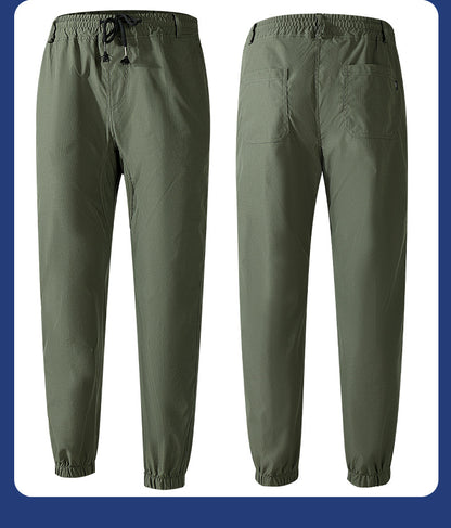Summer stretch suit quick-drying sweat-absorbent work clothes air-conditioning cool labor protection work clothes wear-resistant breathable tooling