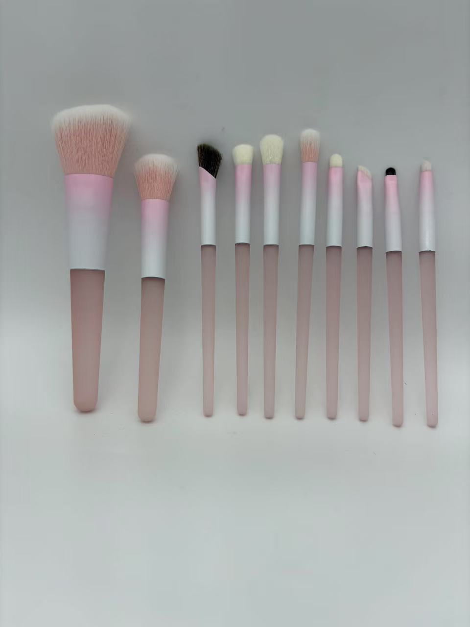 Chen Yuanyuan 10-Piece Makeup Brush Set, Blush Brush, Loose Powder Brush, Eye Shadow Brush, Nose Shadow Brush, Complete Set for Setting Makeup and Contouring