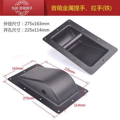 Stage Speaker Iron Handle Audio Metal Handle DIY Accessories Iron Handle Handle Large Box Side Metal Buckle