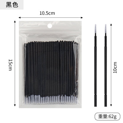 New wholesale long head cotton swab eyelash tattoo nail cleaning cotton swab eyelash disposable long thread cotton swab
