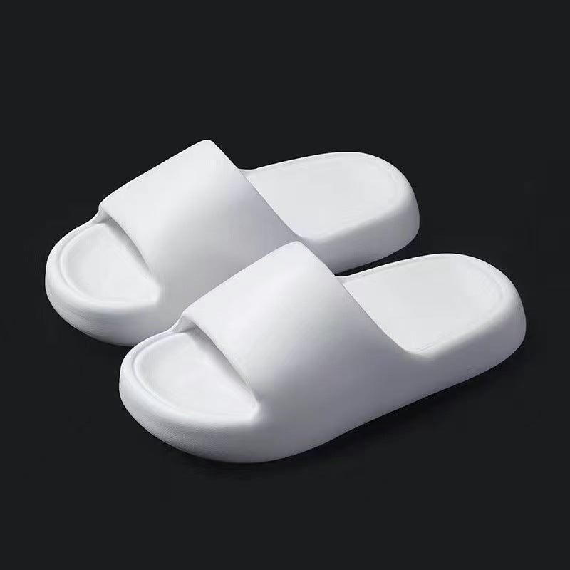Thick-Soled Slippers for Women 2025 Summer New Style Indoor Home Bathing Non-Slip Household Slippers for Outer Wear with a Sense of Stepping on Shit
