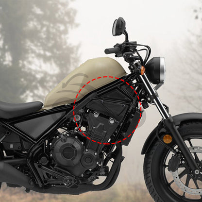 Motorcycle accessories suitable for REBEL REBEL CMX300 modified front fork cover engine side cover side plate
