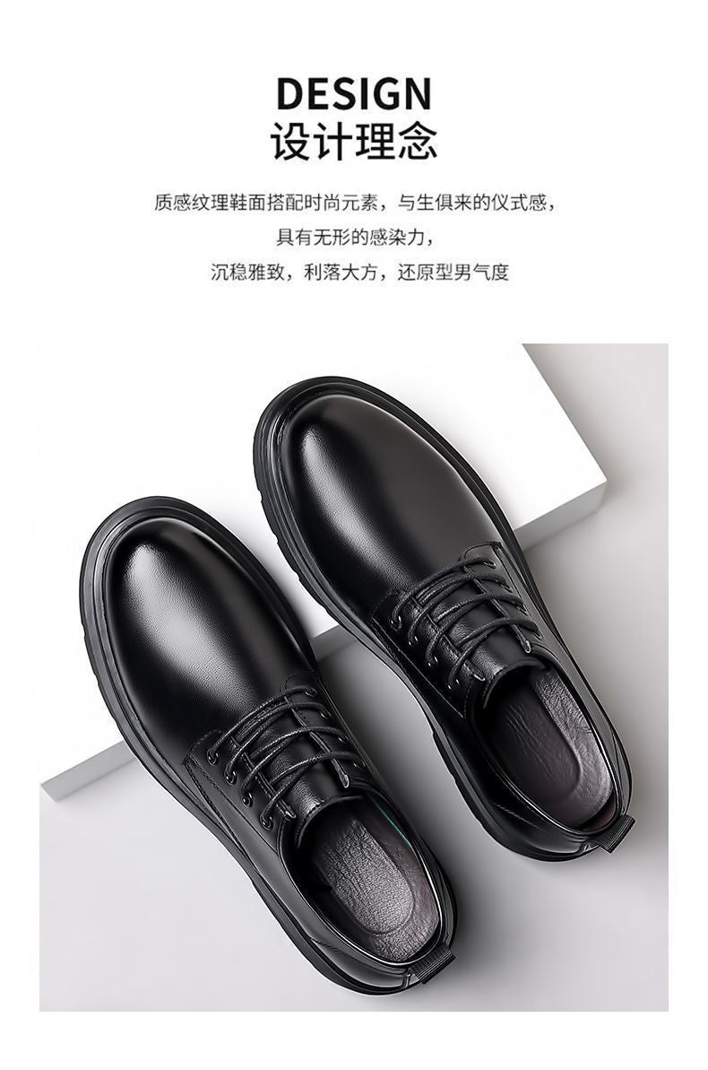 [100% full cowhide] special clearance processing leather shoes men's shoes genuine leather soft bottom non-slip business casual shoes