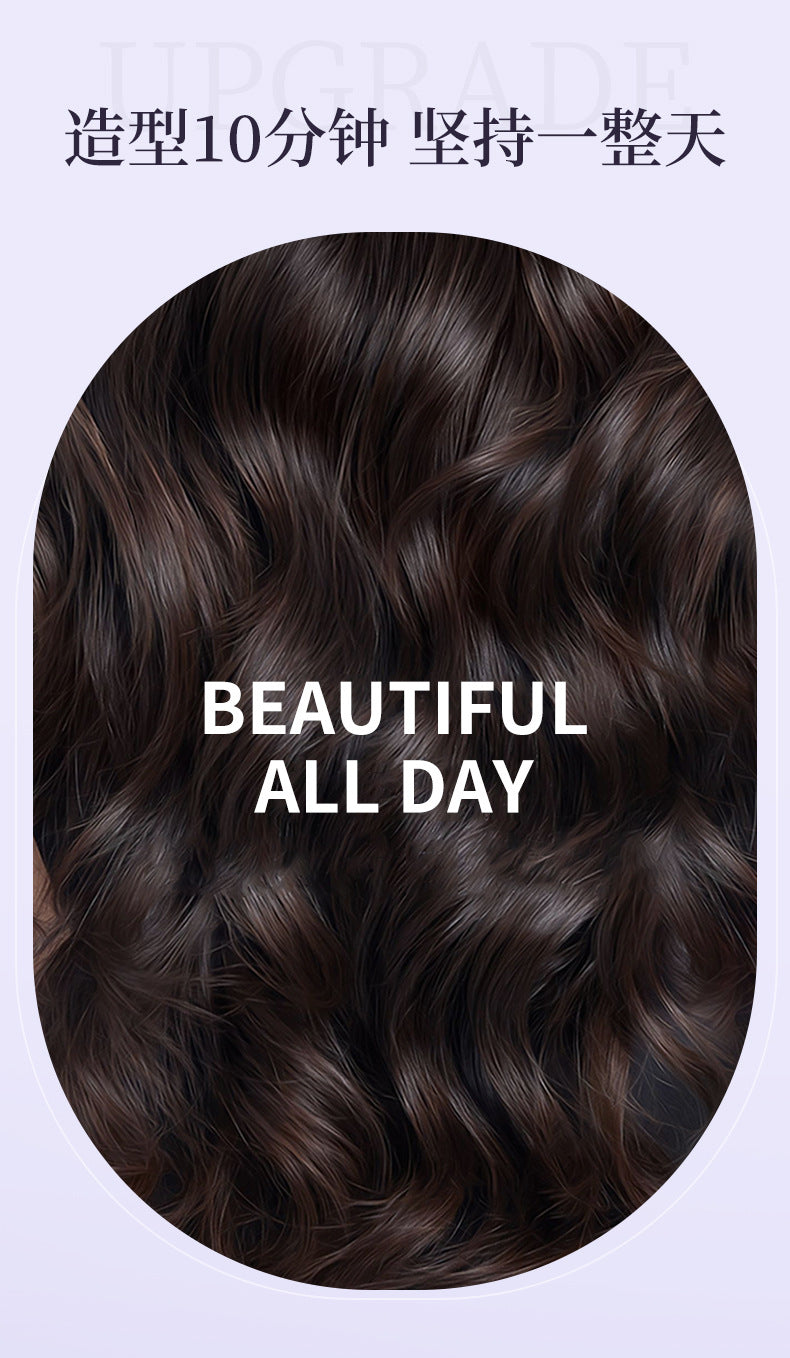 Full-automatic double card slot curling irons artifact lazy people do not hurt their hair electric rotating big wave dormitory lasting shaping