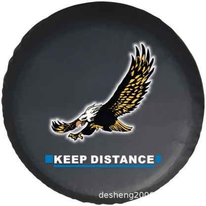 Source factory car tire protective cover tire cover spare tire cover protective cover thickened tire cover all black tire cover