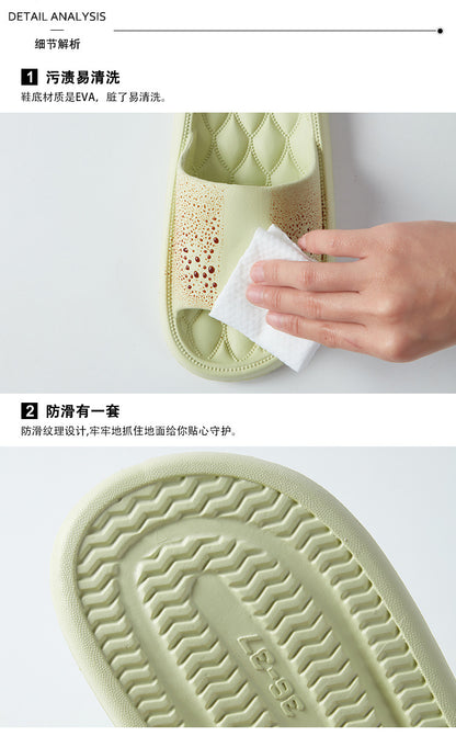 2025 New Style Slippers for Men, Indoor, Home, Non-Slip, Bathroom, Bathing, Eva Slippers for Women, Summer