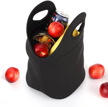 Cross-Border Printed Neopren Lunch Bag, Satchel Picnic Bag, Diving Material Satchel Lunch Box, Insulated Meal Bag
