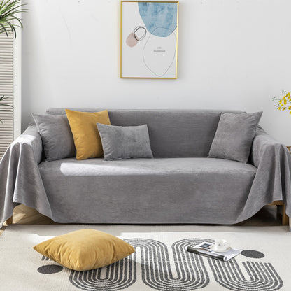 Four Seasons Universal Waterproof Sofa Towel Urine-proof Cat-scratch-proof Sofa Cover Cloth Towel Chenille Non-slip Non-sticky Sofa Cover