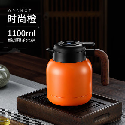 316L Stainless Steel Insulated Large Capacity Kettle for Home Use, Thermos for Tea, Dedicated for Warming Tea, Water Separation, and Stewing Tea Kettle