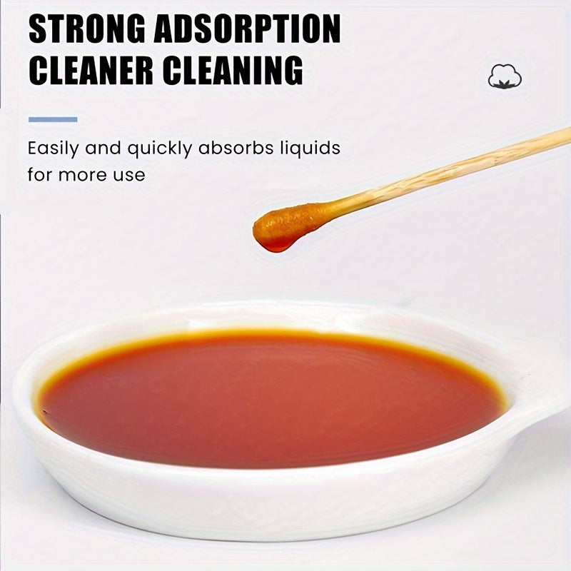 1000 double-headed multifunctional cotton swab wholesale large disposable sanitary cotton swab ear spoon makeup remover cotton