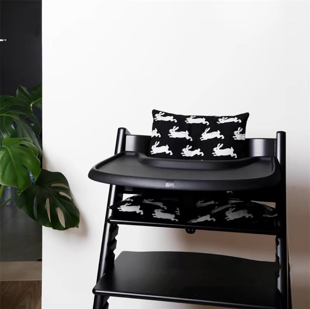 Ins Nordic Style Baby Dining Chair Children's Growth Chair Cushion Baby Dining Chair Cushion Waterproof and Urine-proof Sitting