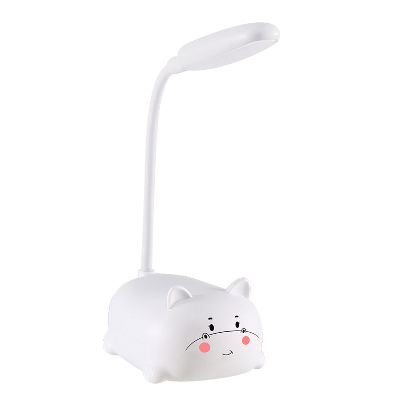 Factory direct creative cute girl heart mini small table lamp led bedroom bedroom bedside eye protection night light