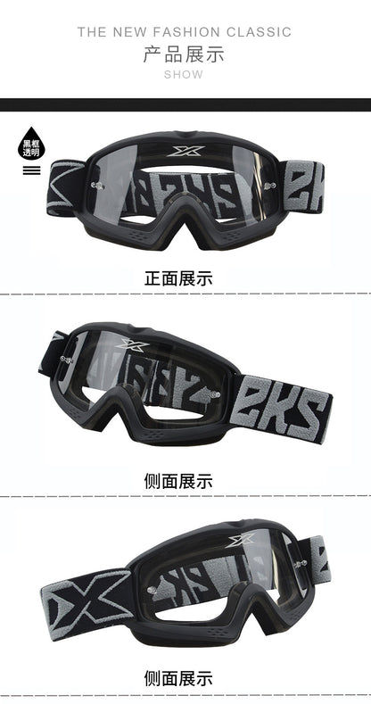 EKS BRAND children's off-road goggles teenagers motorcycle goggles transparent helmet motorcycle glasses #8060