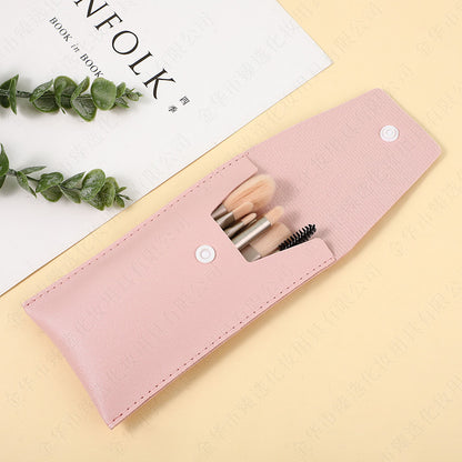 Morandi 8-Piece Beginner Makeup Brush Set Beauty Tools Portable Brushes for Beginners Eyeshadow Brush Loose Powder Setting Brush