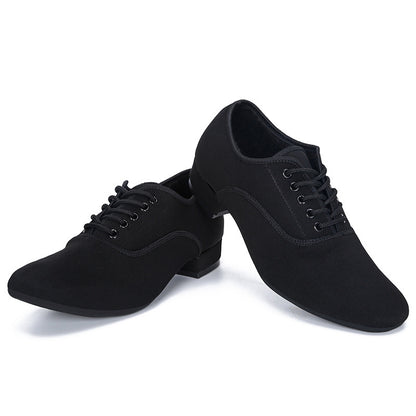 Oxford Cloth Latin Dance Shoes Men's Square Dance Shoes Adult Modern Dance Shoes Soft Bottom Social Dance Shoes Dance Shoes 2025