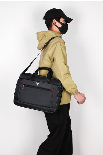 Manufacturer Wholesale Men's Large-Capacity Briefcase Business Trip Laptop Bag Portable Travel Bag Wear-Resistant Business Bag
