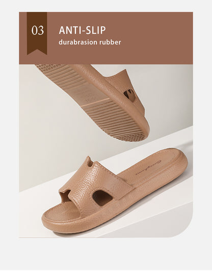 Ins Style Women's 2025 New Popular Slippers Home Internet Celebrity Ladies Sandals Home Indoor Non-Slip Slippers