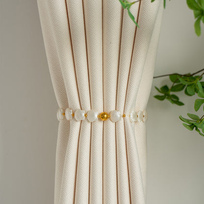 Cross-border hot selling simple curtain strap curtain buckle European and American living room bedroom curtain rope manufacturers wholesale SHEIN