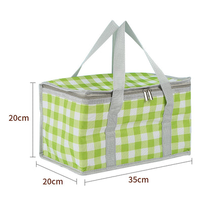 Spot Takeout Insulation Bag Wholesale Outdoor Picnic Insulation Satchel Ice Bag Large Capacity Takeaway Cake Insulation Bag