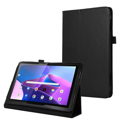 Suitable for Lenovo M10 three generation TB328 tablet computer litchi pattern full edge protective cover
