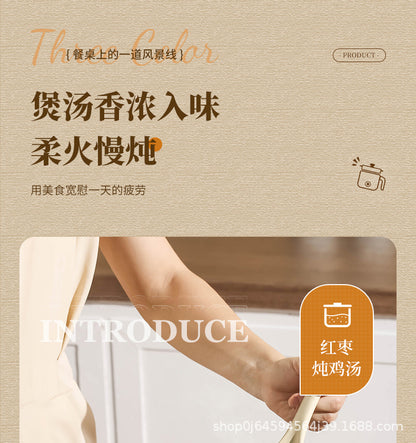 Electric Cooking Pot Student Home Kitchen Dormitory Multi-functional Electric Wok Integrated Pot Non-stick Pot Noodle Cooking Porridge Electric Hot Pot