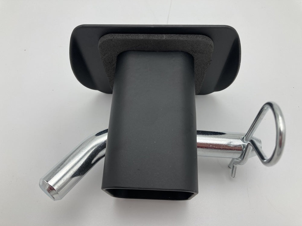 3D three-dimensional red national flag metal trailer hook dust plug car plug cover trailer square port plug American trailer cover