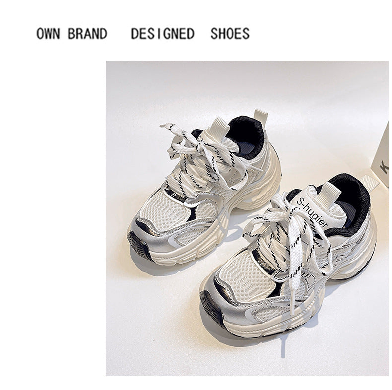 Children's sneaker 2025 New Spring and Autumn Men's Shoes Girls' Torre Shoes Spring and Autumn Big Children's Shoes Baby Fashion