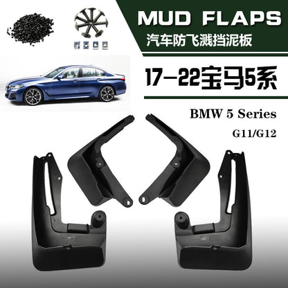 Suitable for 17-23 Bmw 5 Series Fenders, 18 Model G30G38 Car Mudguard Modification Parts, Tire Splash Guard
