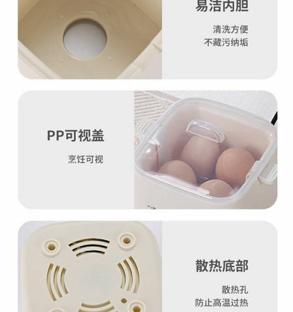 Mini Smart Egg Boiler Multi-use Household Egg Steamer Breakfast Machine Small Reservable Egg Boiling Artifact Cross-border Exclusive