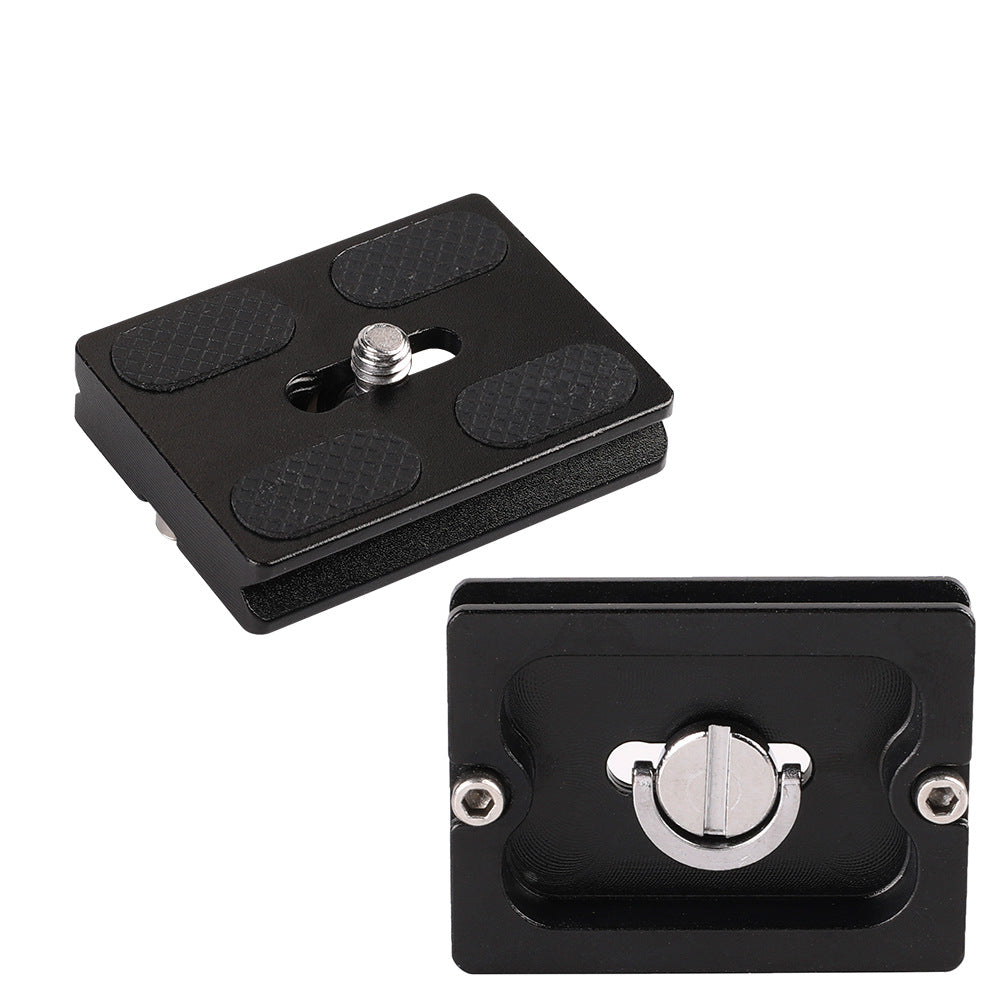 Wholesale Slr Quick Release Plate Camera Aluminum Alloy Pu60 Base Ptz Pu Base Plate Universal Quick Release Plate Quick Release Seat