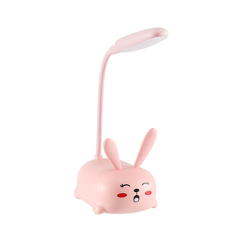 Factory direct creative cute girl heart mini small table lamp led bedroom bedroom bedside eye protection night light